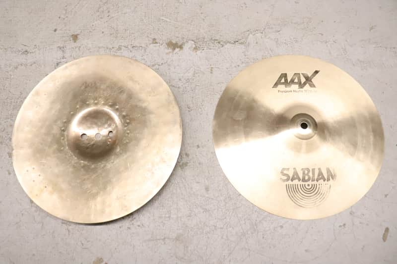 Sabian 13" AAX Fusion Hi Hat Cymbals (PAIR) image 1