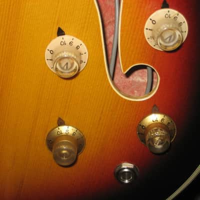 Kent 821, c. 1967 12 String Semi Hollow, Vintage MIJ, World Shipping image 10