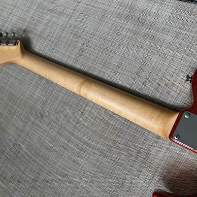 Grosh Guitars Custom T Pickup Configuration S-S-S, Late 90's, early 80's - candy apple rust image 11