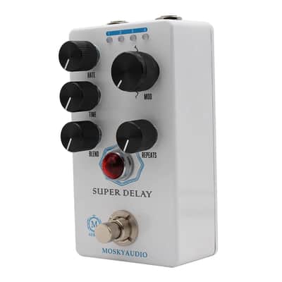 Delay Pedal,Analog-style Tape Delay Effect with Modulation Options,Delay Guitar Pedal image 3