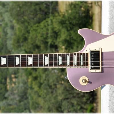 GIBSON® Custom Shop Custom Pro Les Paul Heather Poly Electric Guitar + HSC image 3