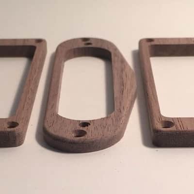 Guilford American Black Walnut H-S-H Flat pickup ring set - USA image 3
