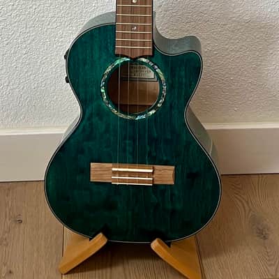 Mint Lanikai QM-BLCET Tenor Ukulele , Great Item Includes Fresh Strings, Deluxe Case & Ships Ultra Fast ! image 4