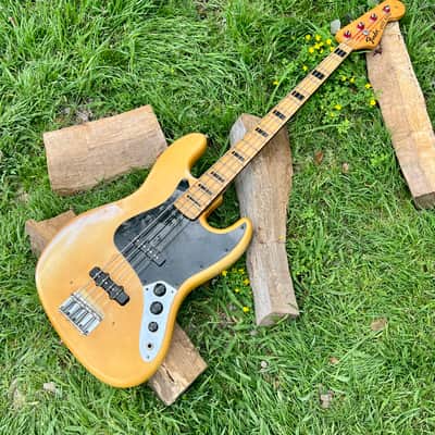 Vintage Fender Jazz Bass 1973 - Tuxedo Appointments Olympic White w Black Guard, Black Binding and Blocks image 2