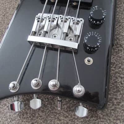 Kramer The Duke De Luxe headless bass early eighties black image 2