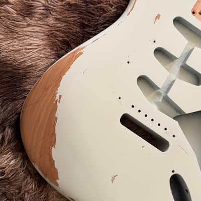 Fender AVRI ‘57 Stratocaster Body - Relic Sonic Blue image 5