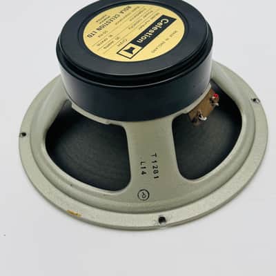 PAIR of Celestion G12H Blackback Speakers 70’s image 7