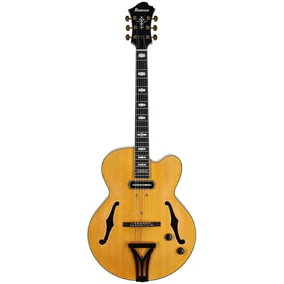 Ibanez PM3C Pat Metheny Electric Guitar (with Case), Natural Amber Low Gloss image 3