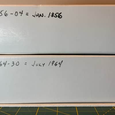 GE 6SN7GTB Gray Plate Very Well Matched Pair (2.7%) image 4
