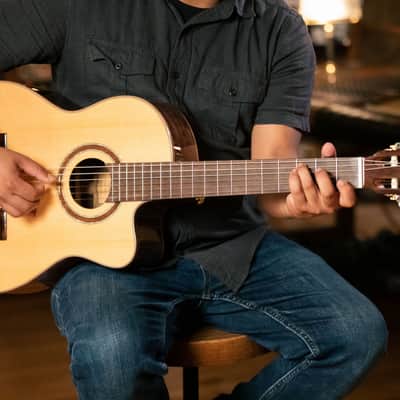 Ortega RCE158SN Performer Series Solid Spruce Top Mahogany Neck Cutaway Nylon 6-String Classical Acoustic-Electric Guitar w/Gig Bag image 20