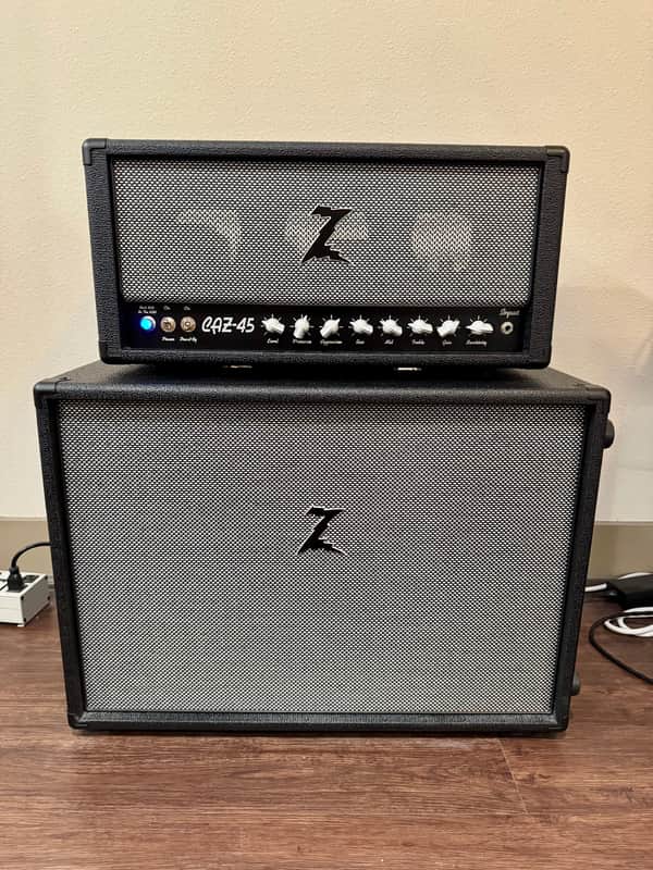 Dr. Z CAZ-45 Set 2021 45-Watt Head w/Z-Best 2x12 Cab - Black image 1