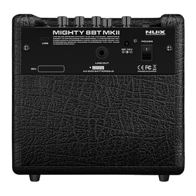 NUX Mighty 8 BTMKII Portable Battery Powered Combo Amp w/Bluetooth - Open Box image 8