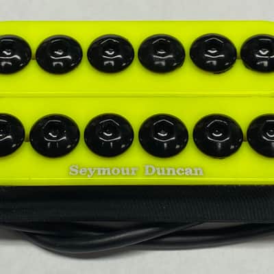 Seymour Duncan SH-8B Invader 6 String Bridge Humbucker - NEON YELLOW image 1