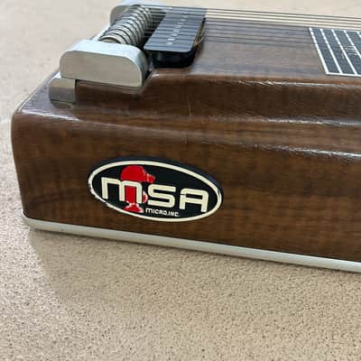 MSA Sidekick 10-String Pedal Steel Guitar w/ Case 3 Pedals 1 Knee image 3