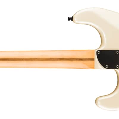Fender Limited Edition Player Fusion HSS Stratocaster Electric Guitar - Olympic Pearl with Gig Bag image 5