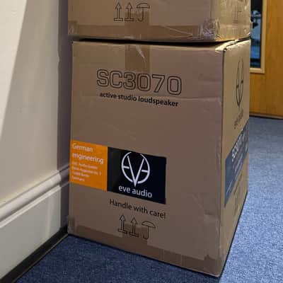Eve Audio SC3070 3-Way 7" Active Studio Monitors (Pair) 2020 - Present - Black image 9