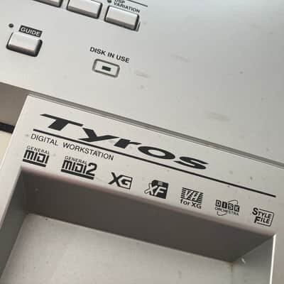 Yamaha Tyros 1 Digital Workstation Keyboard, Retro Vintage Synth, Synthesiser 2002 image 8