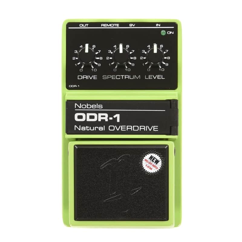 Nobels ODR-1 (bc) Natural Overdrive Effects Pedal with Bass Cut Switch image 1