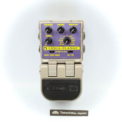 Line 6 Liqua-Flange Tonecore Flanger Guitar Effect Pedal Line6 SD20P5628002648 image 1