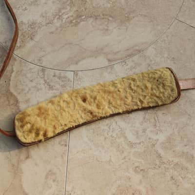 Vintage Leather Guitar Strap  Guitar Strap Case candy  circa 1959 image 4