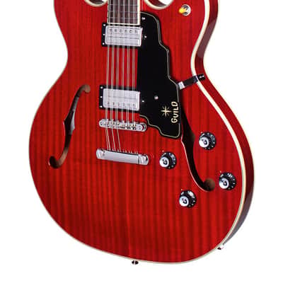 Guild Newark St. Collection Starfire IV ST-12 - 2022 Cherry Red image 2