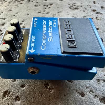 Boss CS-3 - vintage 1980's comp/sustainer pedal image 6