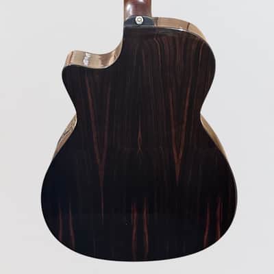 Alvarez AGE95CESHB Grand Auditorium Red Cedar/Macassar Ebony Acoustic-Electric Guitar - Shadowburst image 4