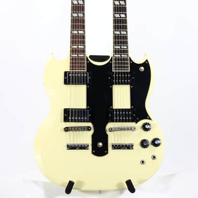 Gibson Custom Don Felder AGED EDS-1275 Double Neck HOTEL CALIFORNIA Guitar in White | MINTY w/ TAGS! image 8