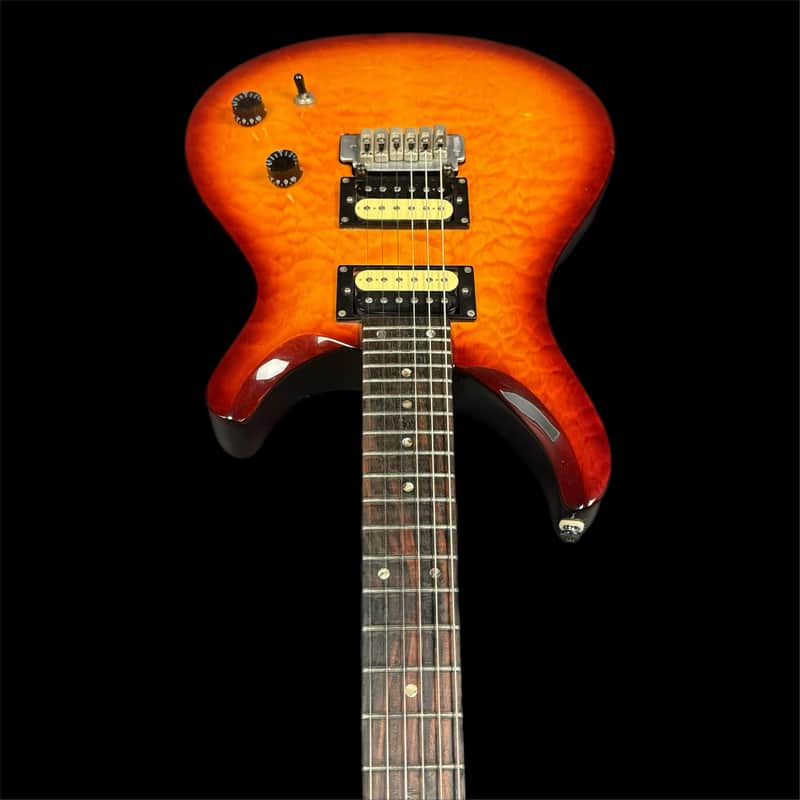 Tokai LG50Q Electric Guitar in Quilted Sunburst | Reverb