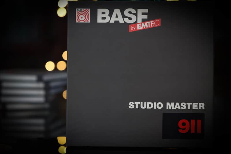 BASF STUDIO MASTER 911 1/4" 10 inches metal reel NEW image 1