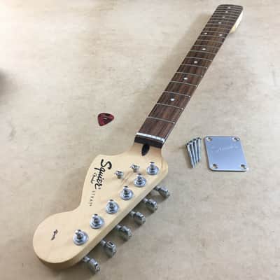 Vintage Fender Squier Affinity Strat Neck Original Natural Amber Relic Loaded 04 image 17