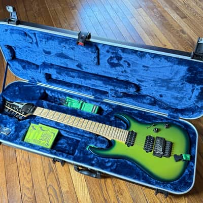 Ibanez LACS 7-string | The “Dave’s Party Piece” guitar used on Vai “Live at the Astoria” | Rare tour collectibles included | Brand new Ibanez case | FREE shipping image 23