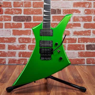 Jackson USA Select Series KE2 Kelly Absinthe Frost 2010 w/OHSC Bareknuckle Pickups/FU-Tone hardware image 1