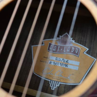 Cole Clark Fat Lady FL2AC Acoustic Guitar  2008 Natural image 5