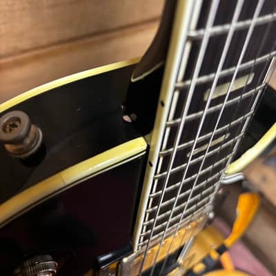 1970's Ibanez MIJ Lawsuit LP Black w/case image 12