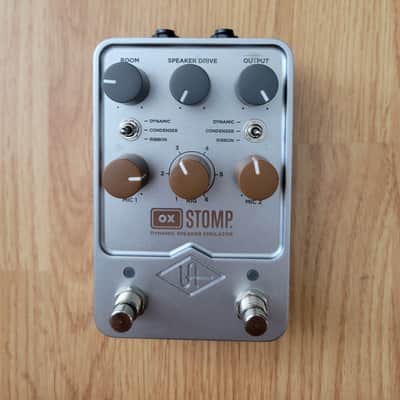 Universal Audio OX Stomp Dynamic Speaker Emulator 2023 - Present - Silver image 2