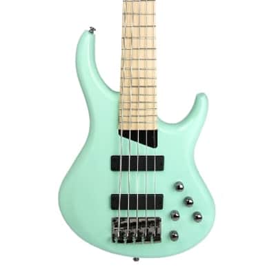MTD Kingston Kingston Z5 Sea Foam Green (Solid Gloss Finish) Gloss, Maple Fretboard image 6