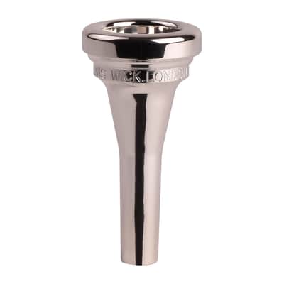 Denis Wick Steven Mead Euphonium Mouthpiece Silver Plated, 5880E-SM5 - Barrel Backbore for Balanced Airflow & Tone - Large Shank Fitting Euphonium Accessories for Easy Articulation 25.7 x 6.6 x 7.3mm image 4
