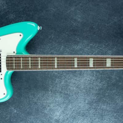 Squier Paranormal Baritone Jazzmaster HH Sea Foam Green ISSD26003202 image 2