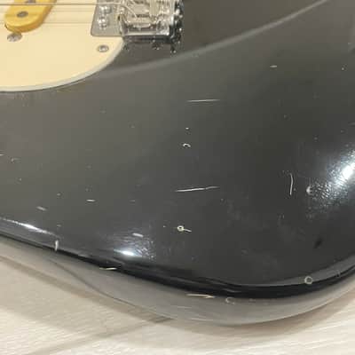 1994 Fender Mexico Black Label Squier Stratocaster only 7 pounds 2 oz! image 6