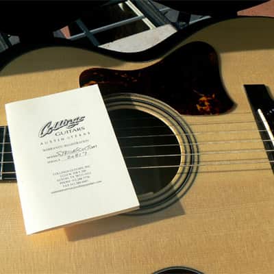 2012 Collings SJ Koa Custom: Spectacular AAAA Koa Body, German Spruce Top, Baggs Anthem Pickup, Big Bold Voice image 11