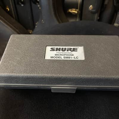 Shure SM81 LC Small Diaphragm Cardioid Condenser Microphone SM-81LC image 2
