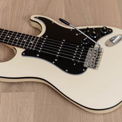 2014 Fender Aerodyne Stratocaster AST-M/SSH Medium Scale 24 3/4" White, Japan MIJ image 9