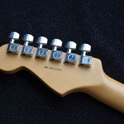 Fender American Standard Stratocaster made in USA 2008*all original/one owner*very fine guitar that sounds/plays/looks really great*nicely aged olympic white*frets are 100%* image 12