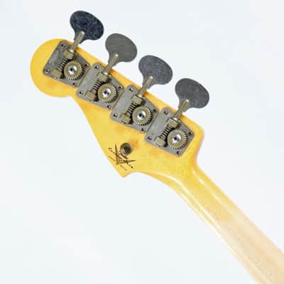 Fender Custom Shop Limited Edition 1966 Jazz Bass Journeyman Relic (Aged Daphne Blue/Matching Head) image 9