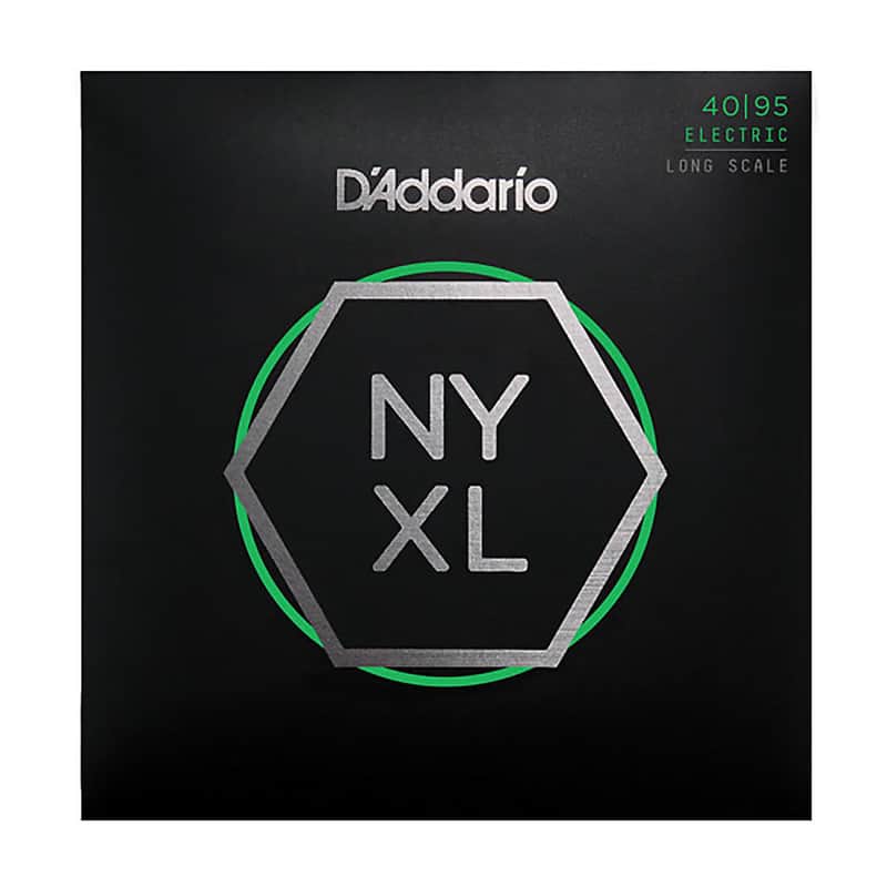D'Addario NYXL4095 Nickel Wound Bass Guitar Strings Super Light 40-95 Long Scale image 1