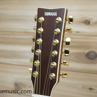 Immagine Yamaha LL16-12HB ARE 12-String Jumbo Acoustic-Electric - Natural - 13