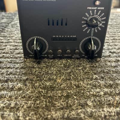 Behringer MIC500USB Tube Ultragain Mic Preamp 2016 - Present - Black image 1