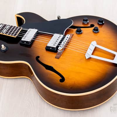 1989 Gibson ES-175 Sunburst w/ Mahogany Back/Sides, 100% Original w/ Case & Hangtag image 12