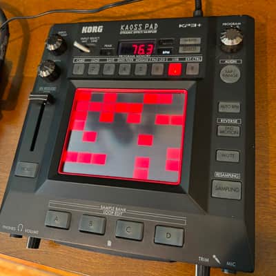 Korg KP3+ Kaoss Pad 3 + Dynamic Effects Unit/Sampler 2010s - Black image 1